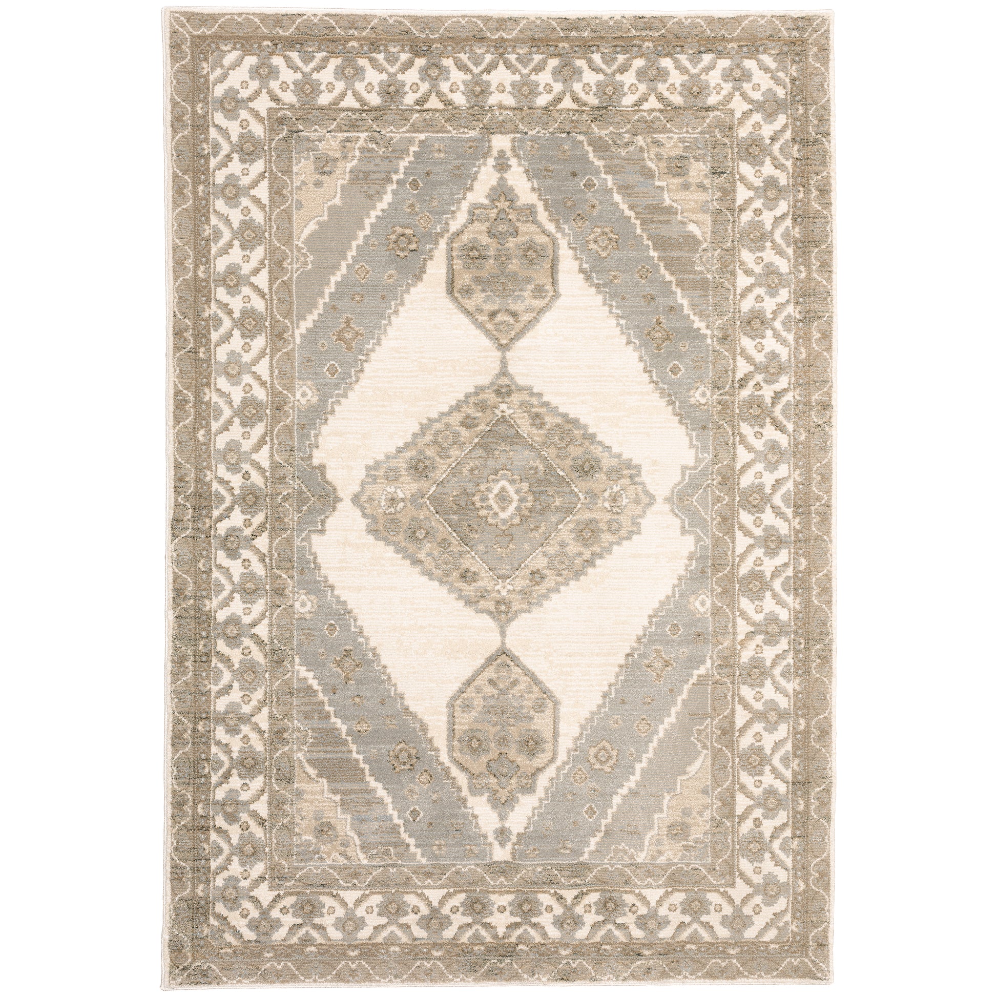 Oriental Weavers Andorra  Beige Ivory Traditional