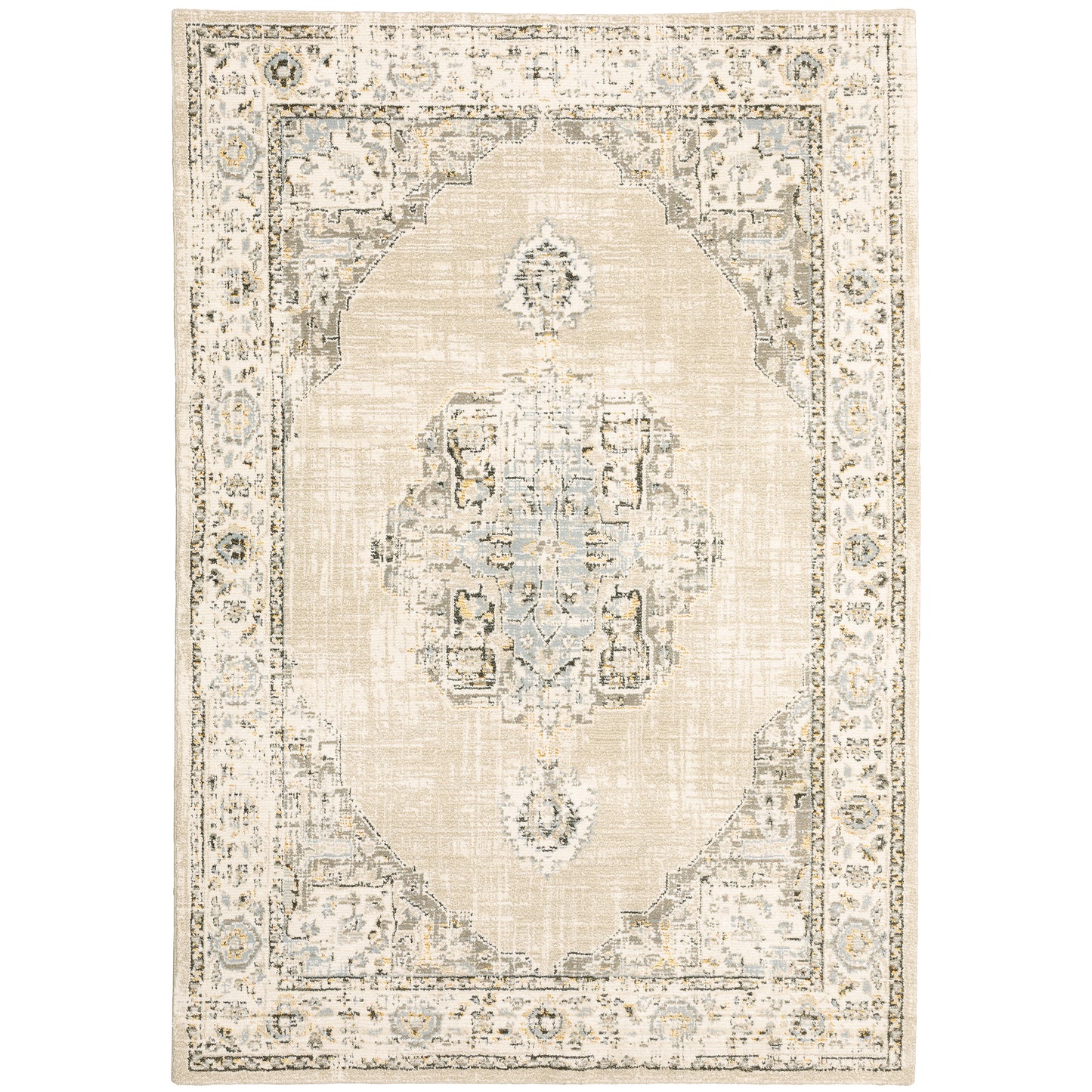 Oriental Weavers Andorra  Beige Ivory Traditional