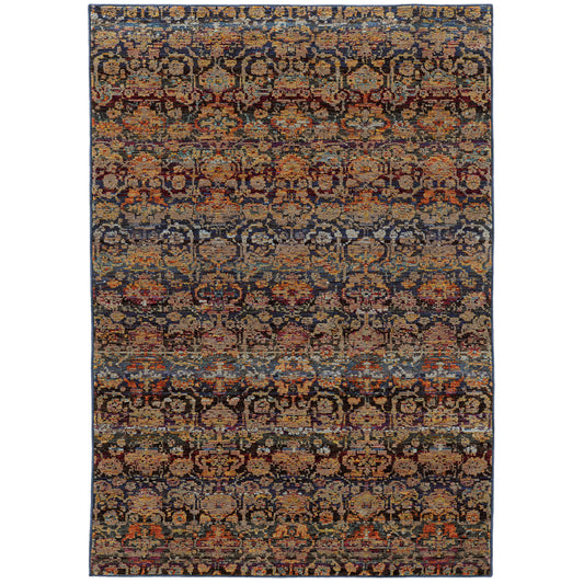 Oriental Weavers Andorra  Multi Blue Traditional