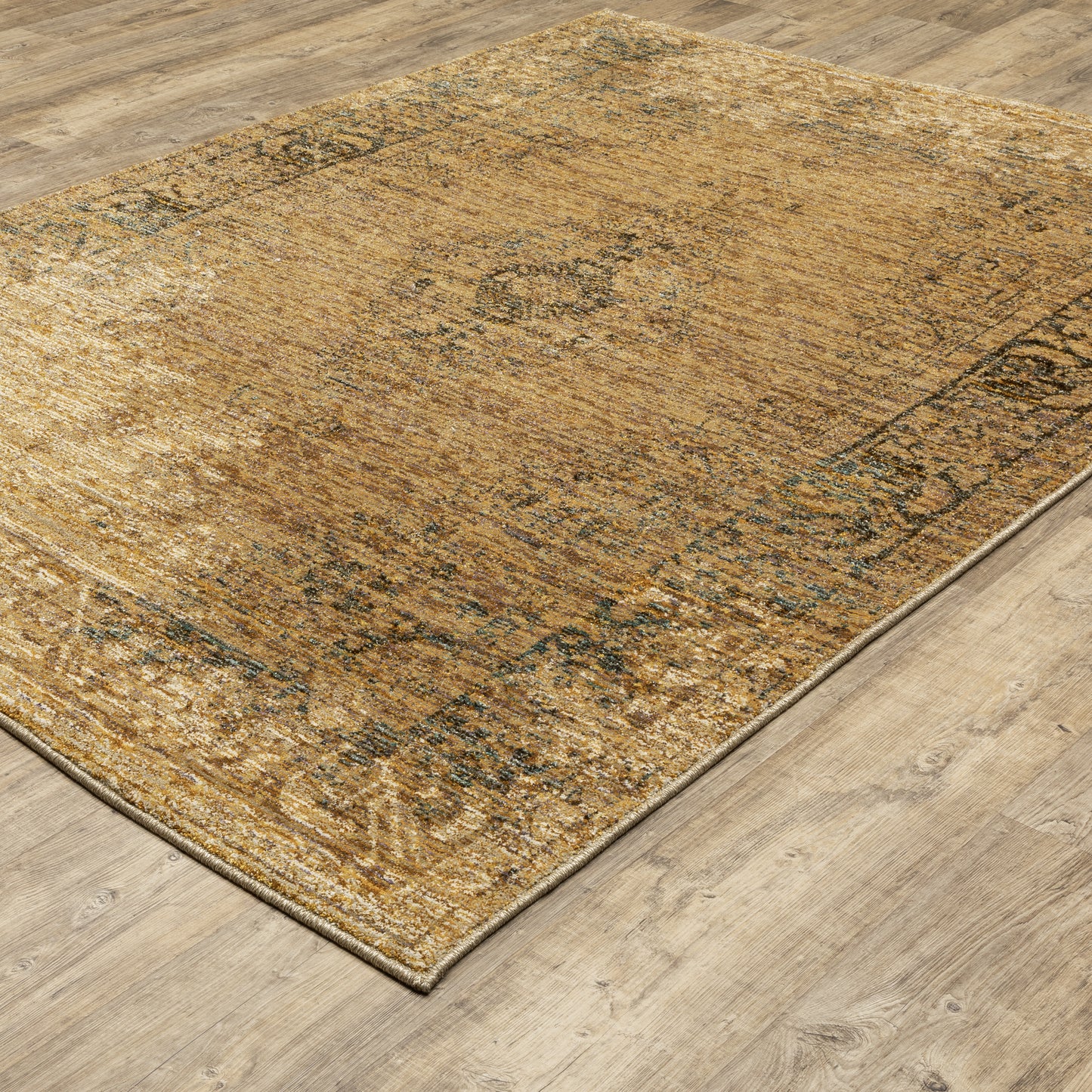 Oriental Weavers Andorra  Gold Brown Traditional
