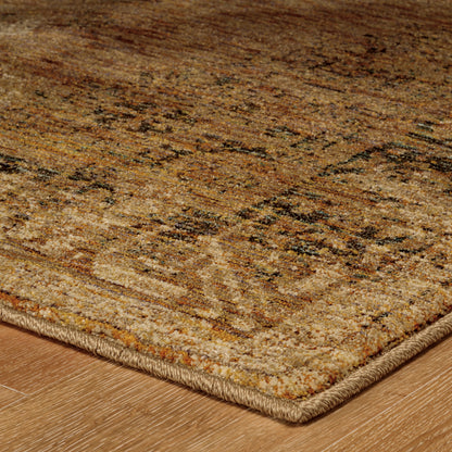 Oriental Weavers Andorra  Gold Brown Traditional