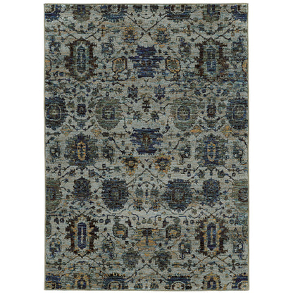 Oriental Weavers Andorra  Blue Navy Traditional