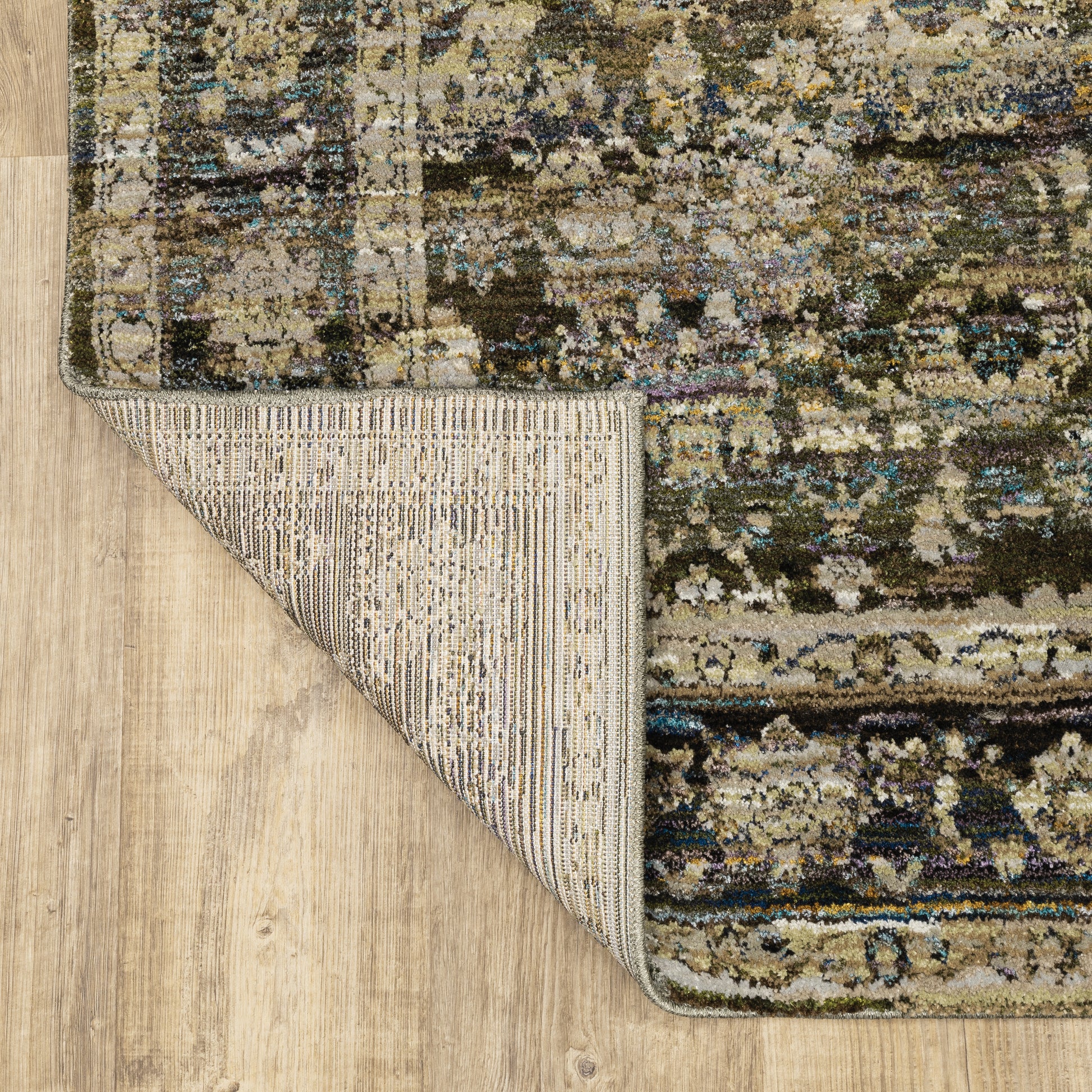 Oriental Weavers Andorra  Green Brown Traditional