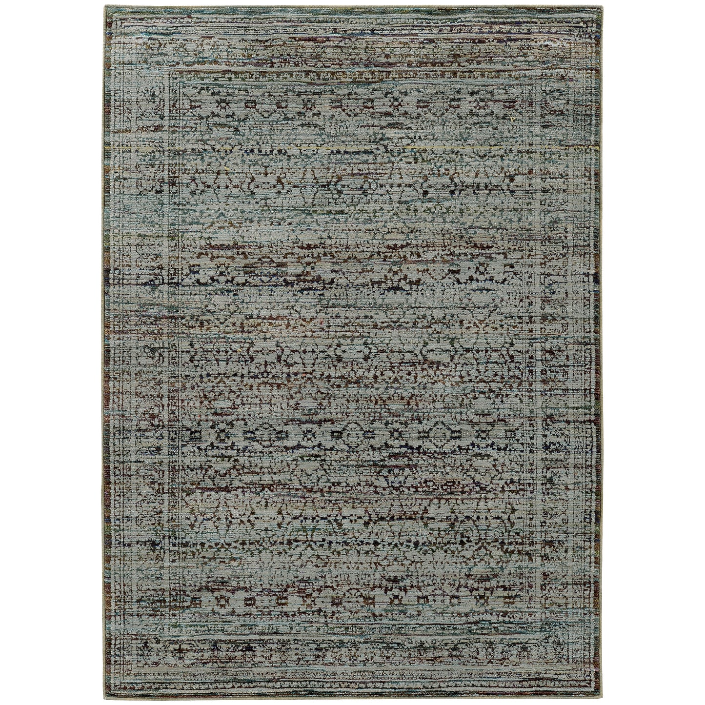 Oriental Weavers Andorra  Blue Purple Traditional