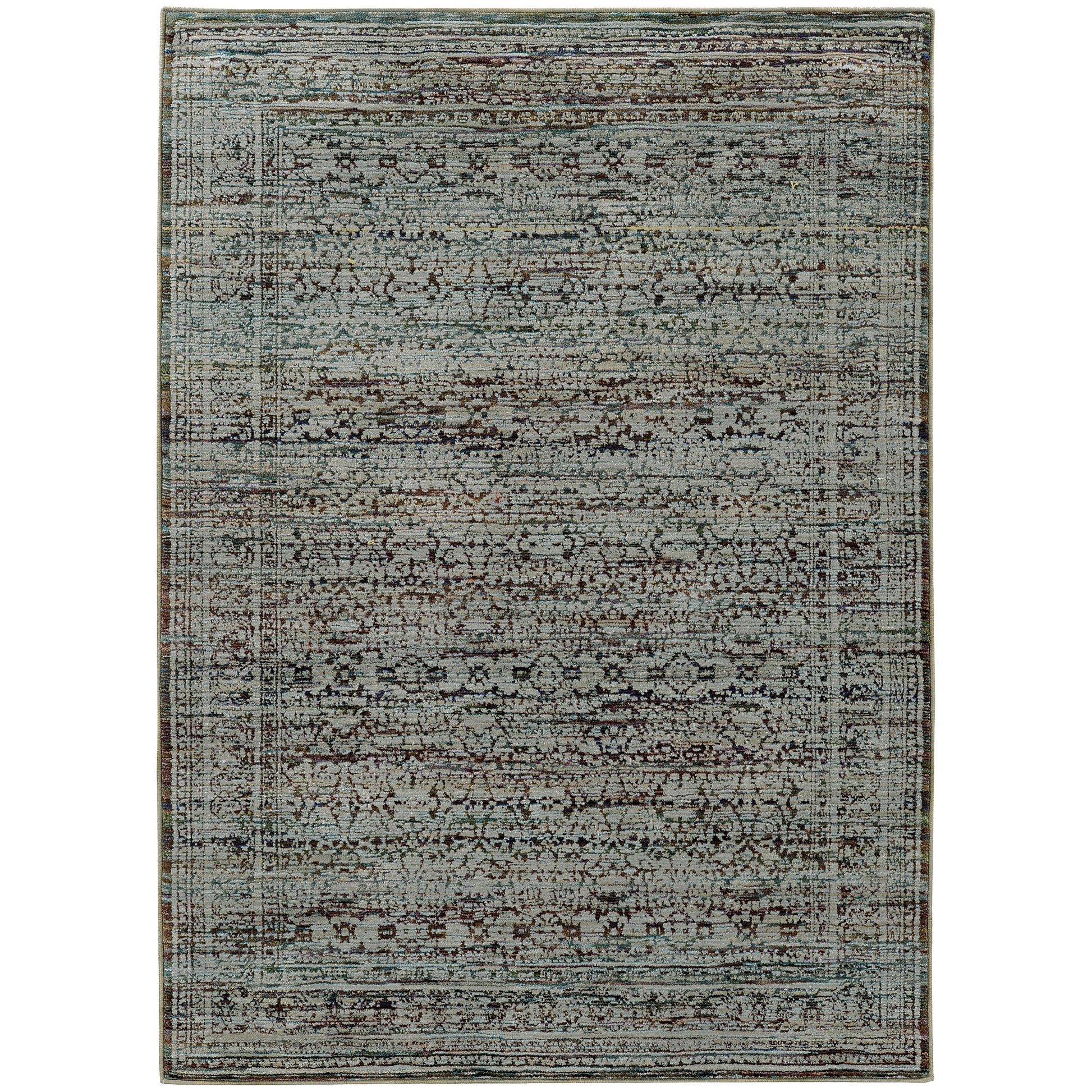 Oriental Weavers Andorra  Blue Purple Traditional