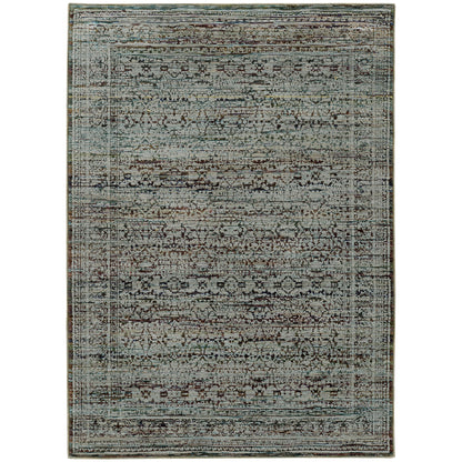 Oriental Weavers Andorra  Blue Purple Traditional