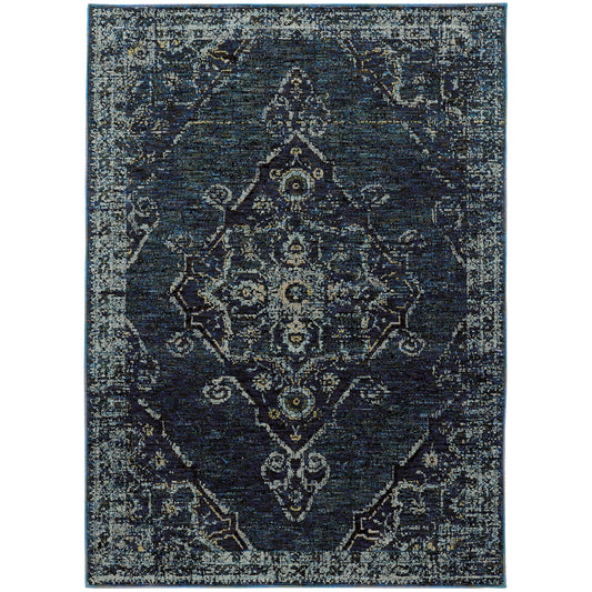 Oriental Weavers Andorra  Blue Light Blue Traditional