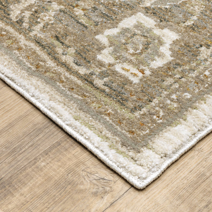Oriental Weavers Andorra  Beige Tan Traditional