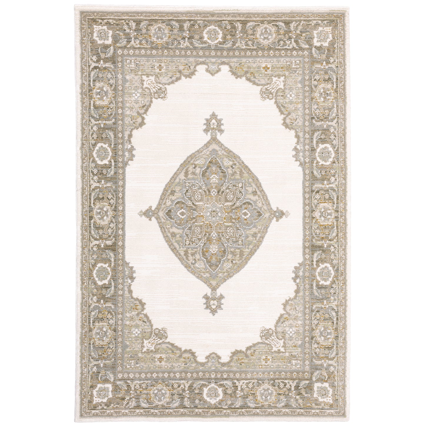 Oriental Weavers Andorra  Beige Tan Traditional