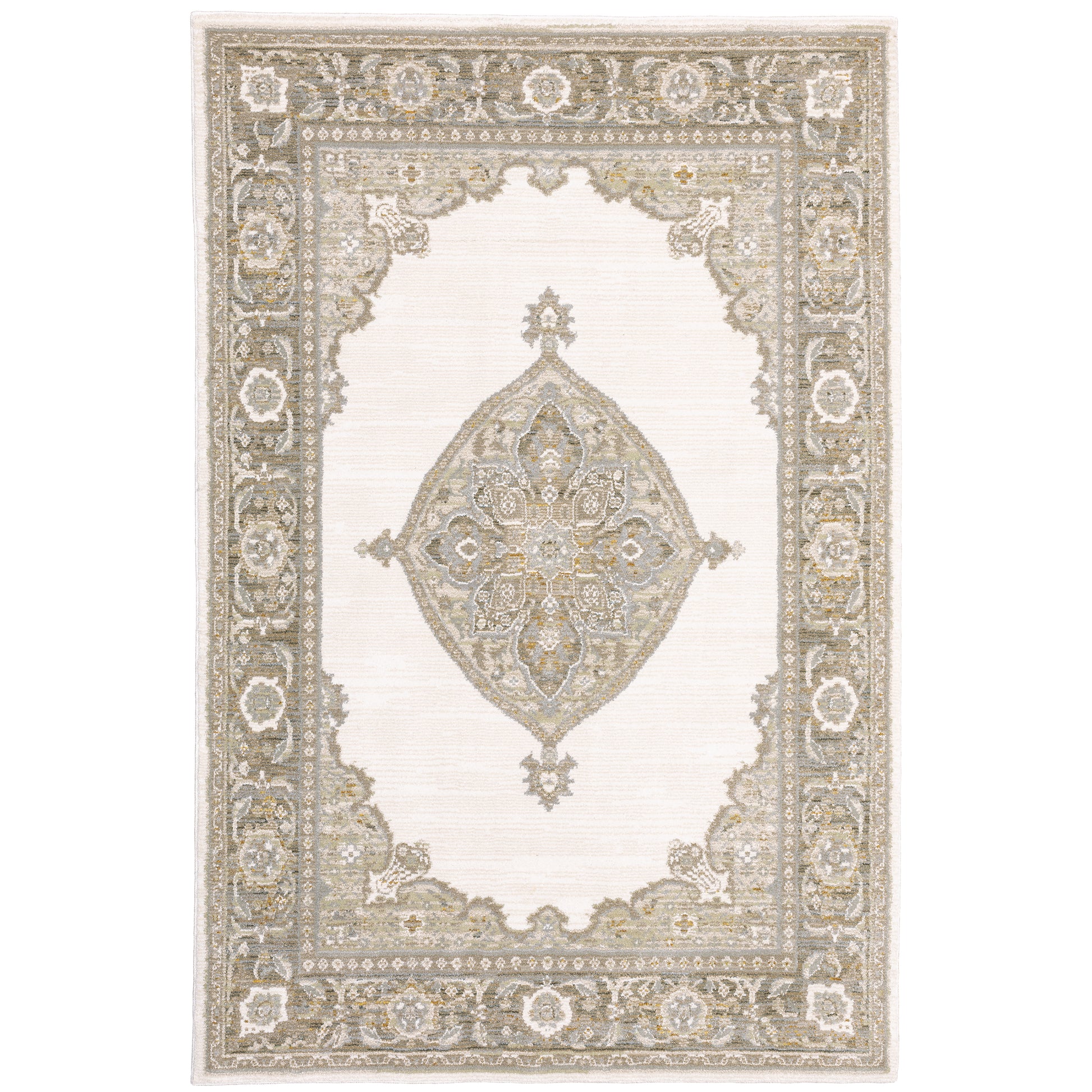 Oriental Weavers Andorra  Beige Tan Traditional