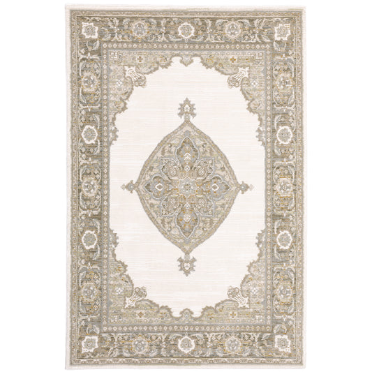 Oriental Weavers Andorra  Beige Tan Traditional