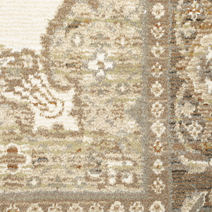 Oriental Weavers Andorra  Beige Tan Traditional