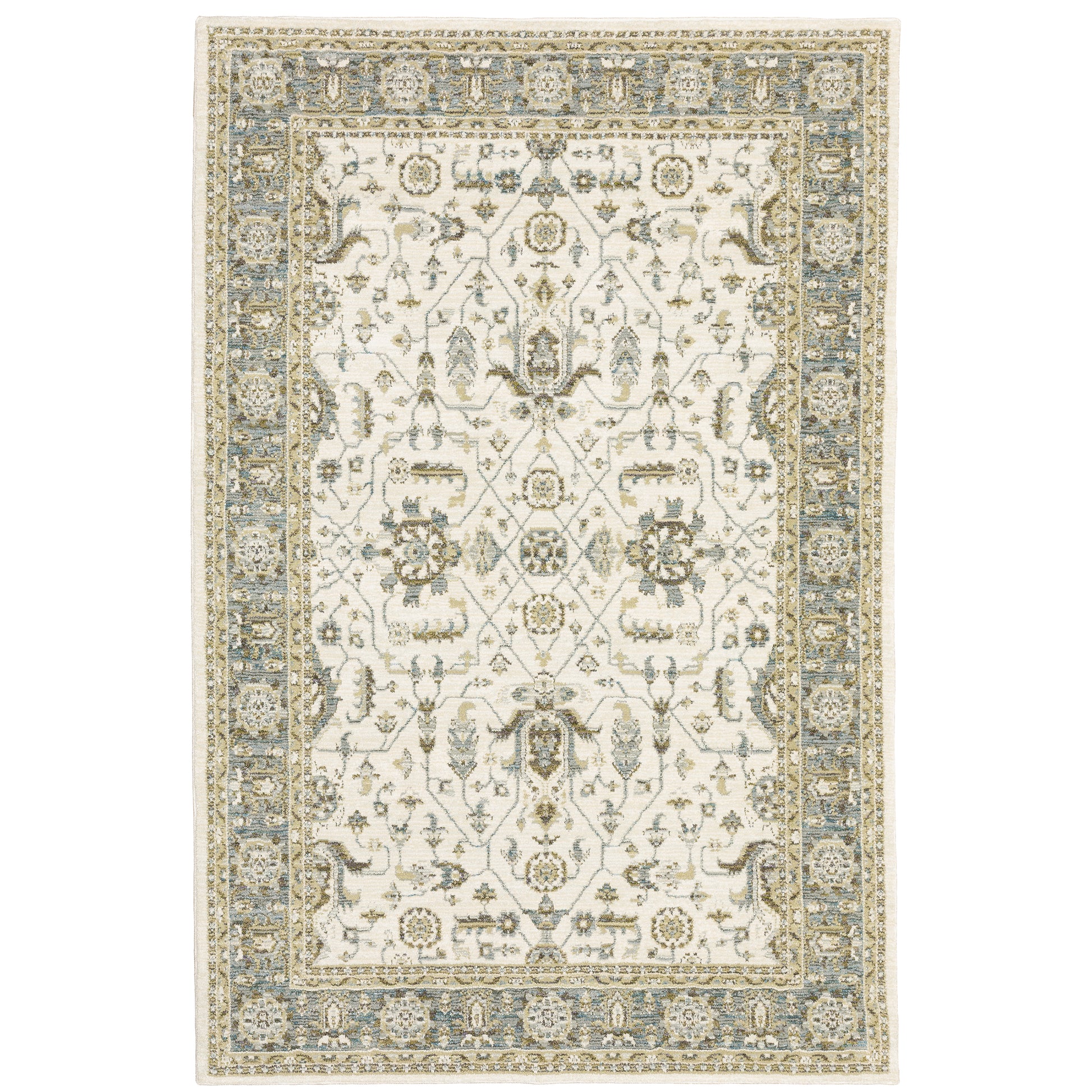 Oriental Weavers Andorra  Ivory Grey Traditional
