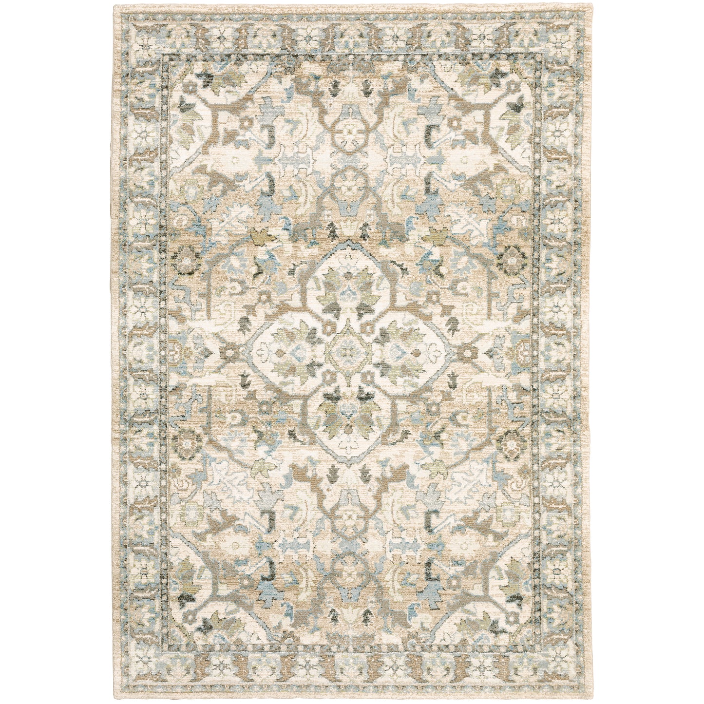 Oriental Weavers Andorra  Beige Ivory Traditional