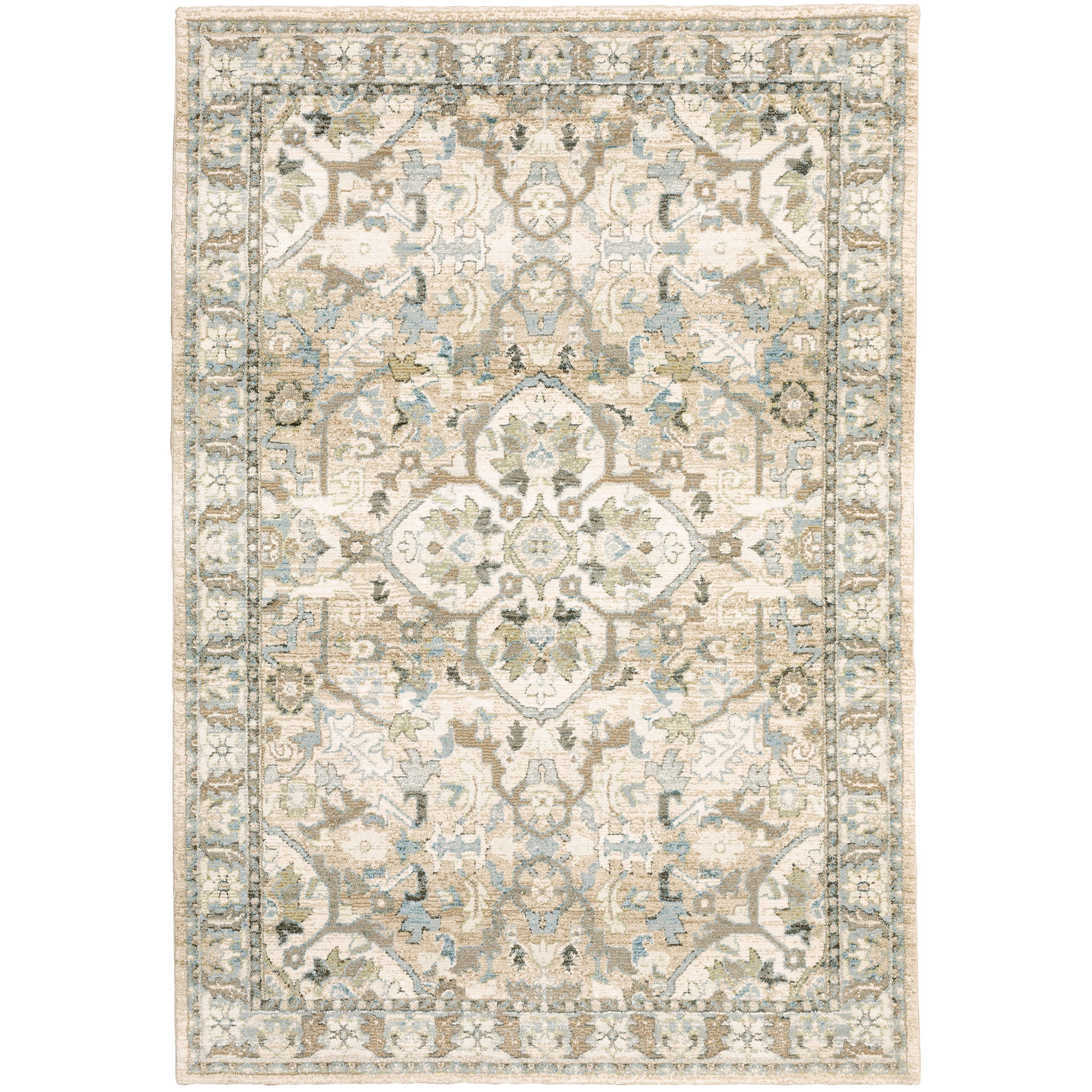 Oriental Weavers Andorra  Beige Ivory Traditional