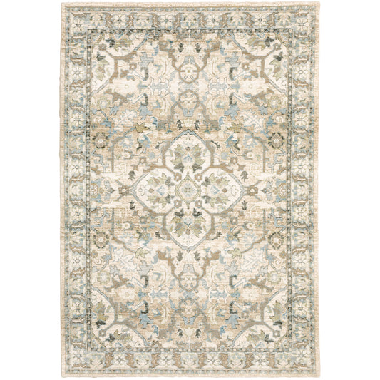 Oriental Weavers Andorra  Beige Ivory Traditional