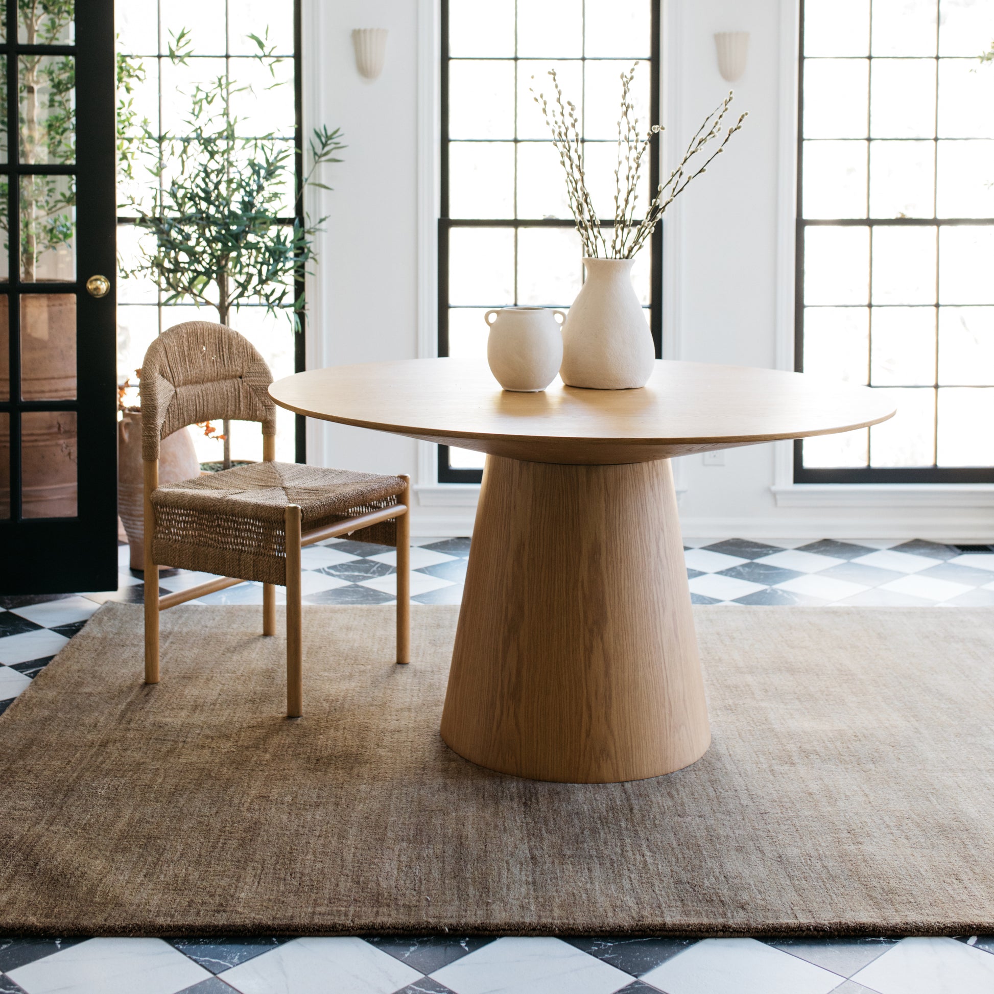 Oriental Weavers Aniston  Brown  Modern & Contemporary