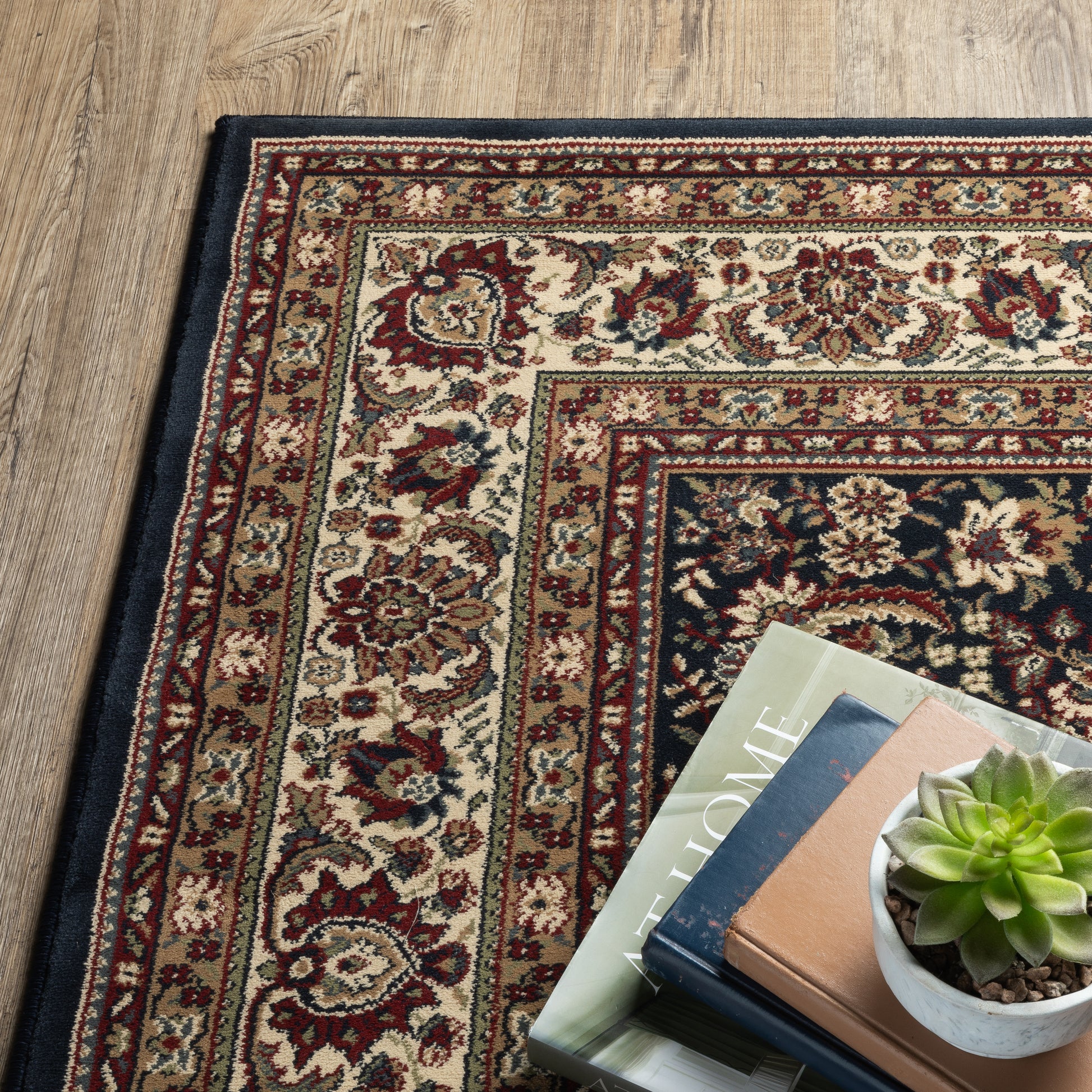 Oriental Weavers Ariana  Blue Red Traditional