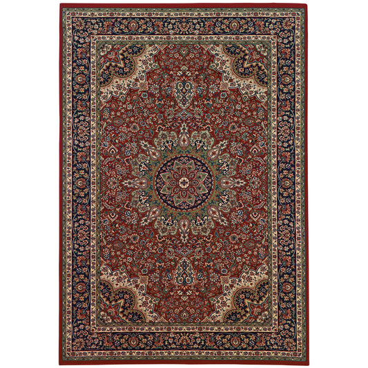 Oriental Weavers Ariana  Red Blue Traditional