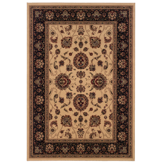Oriental Weavers Ariana  Ivory Black Traditional