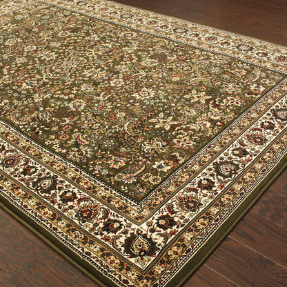 Oriental Weavers Ariana  Green Ivory Traditional