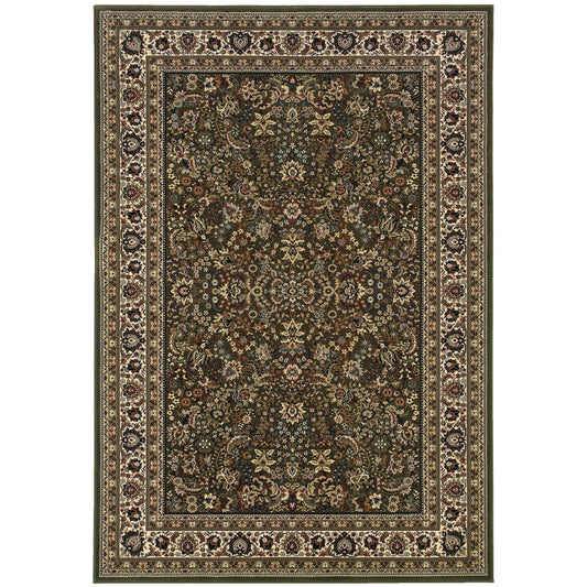 Oriental Weavers Ariana  Green Ivory Traditional