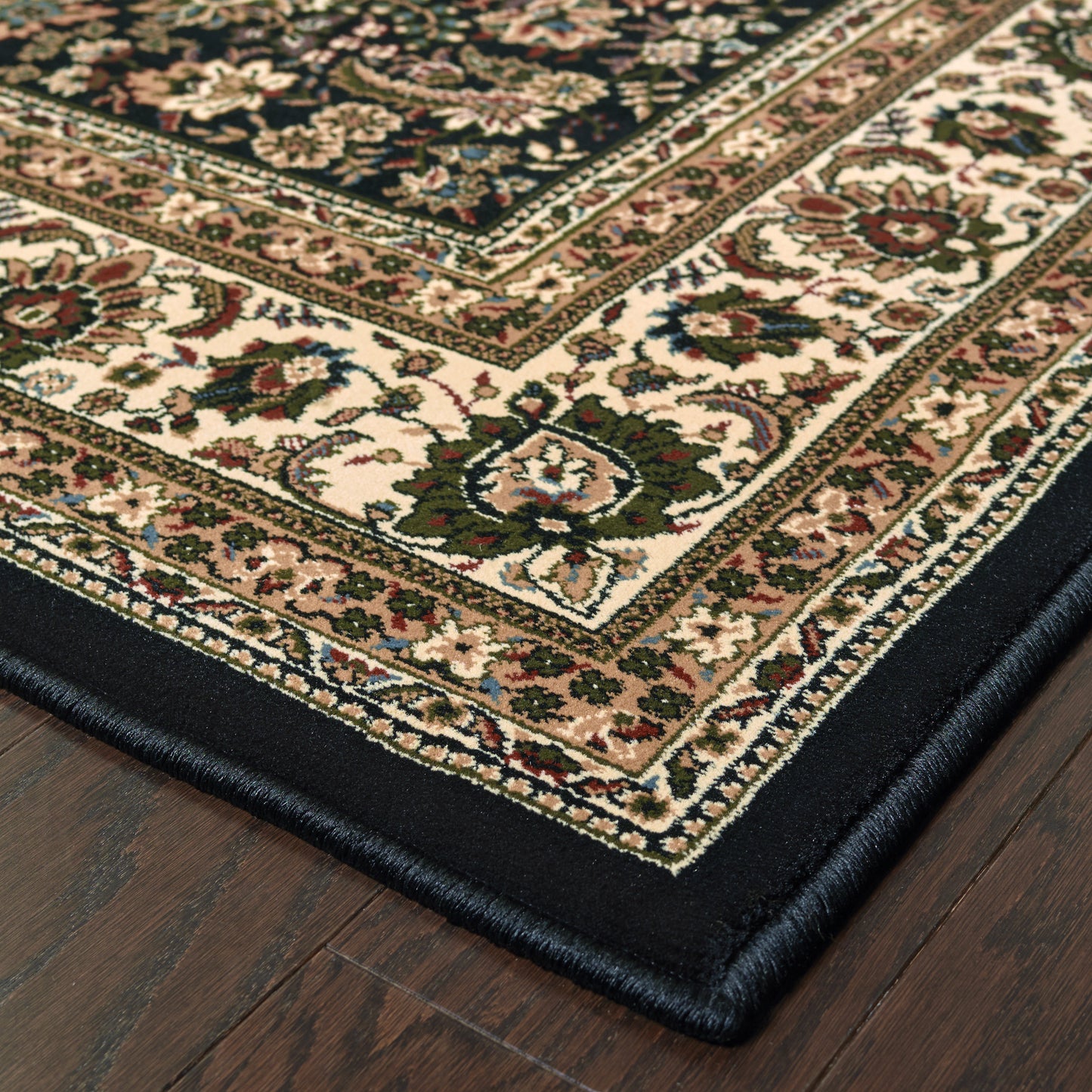 Oriental Weavers Ariana  Black Ivory Traditional