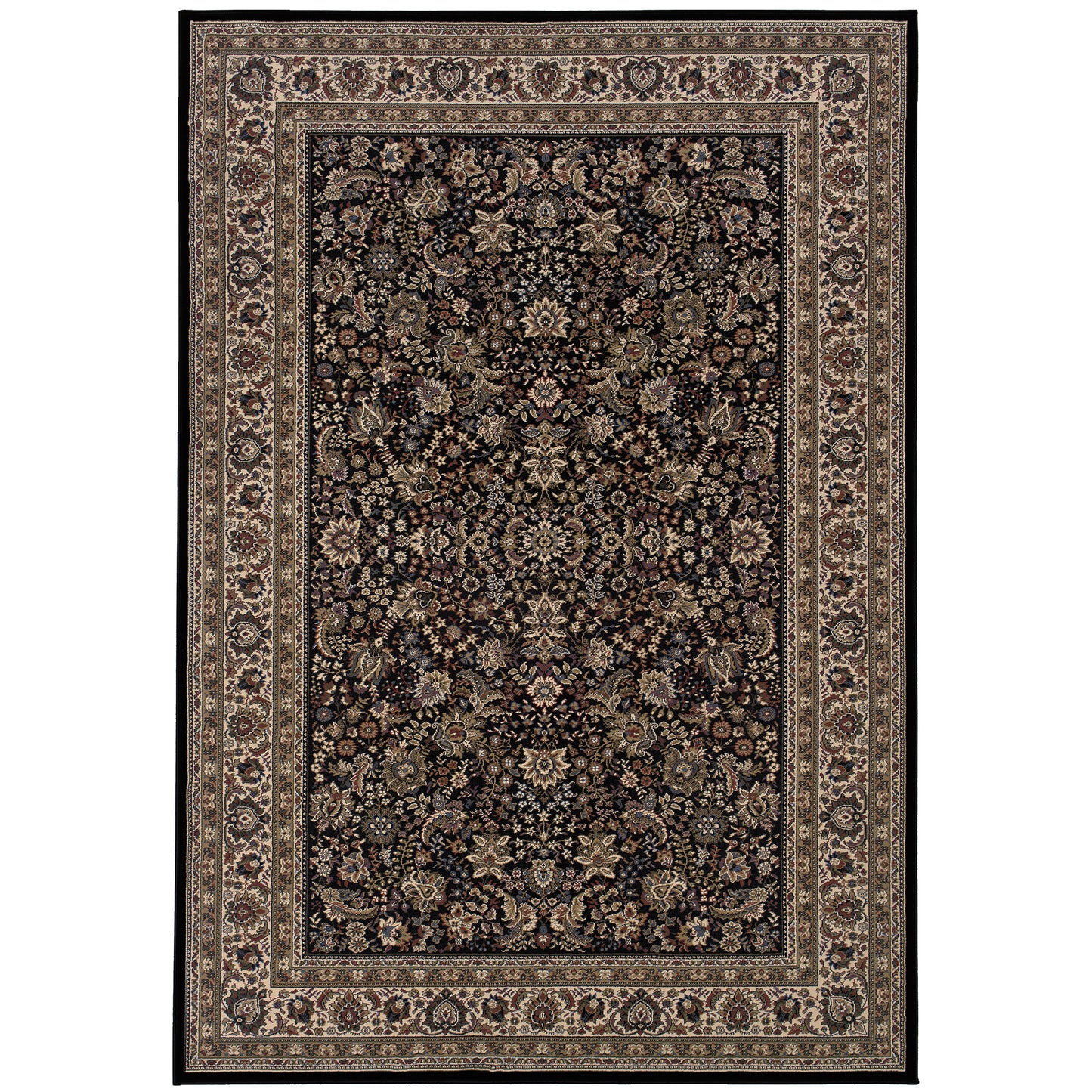 Oriental Weavers Ariana  Black Ivory Traditional
