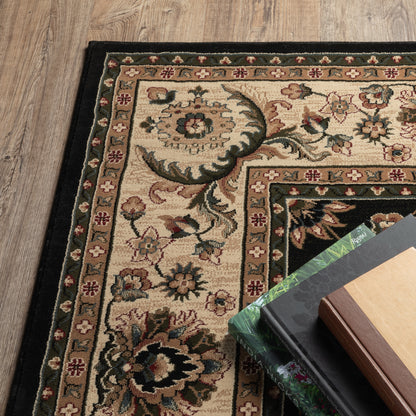 Oriental Weavers Ariana  Black Ivory Traditional