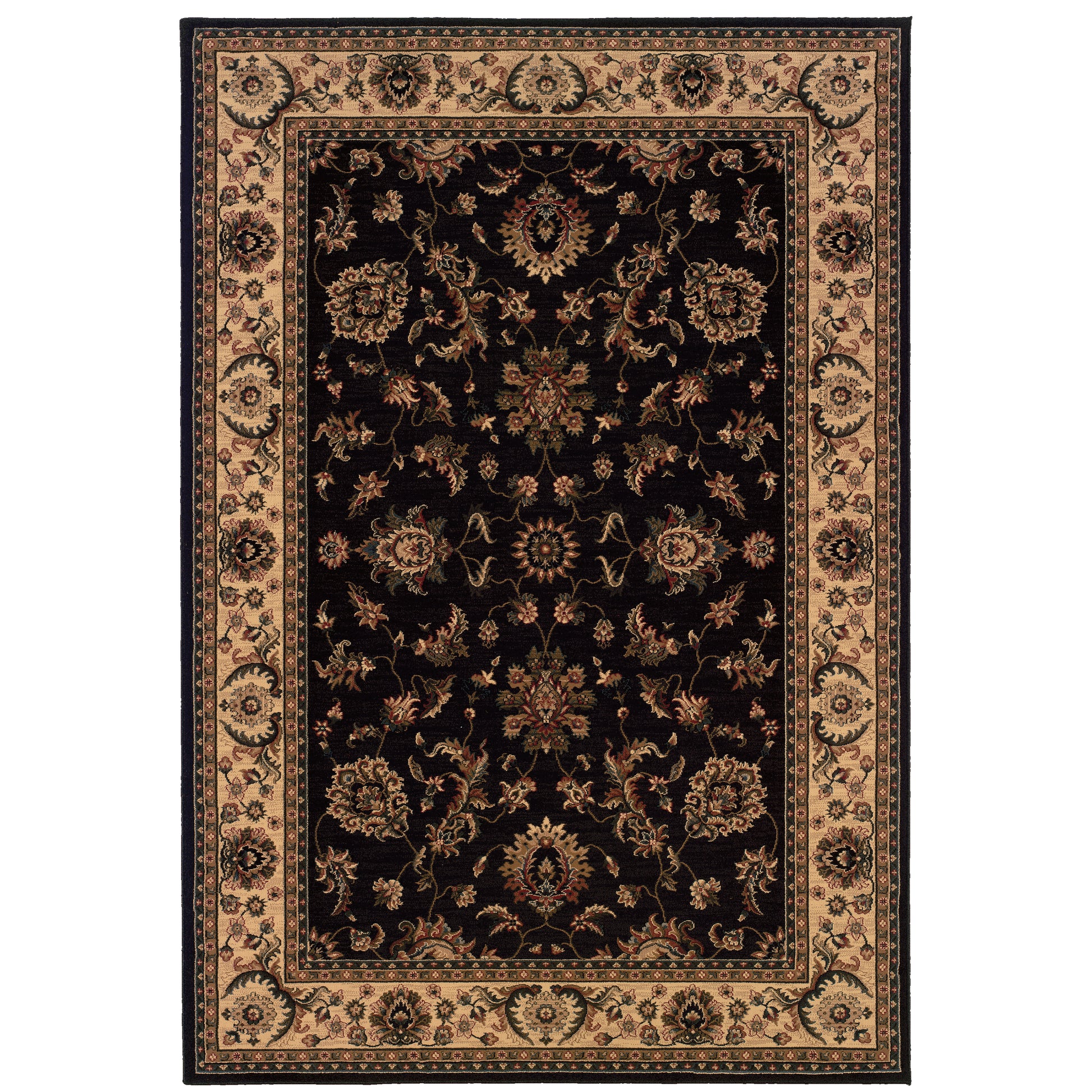 Oriental Weavers Ariana  Black Ivory Traditional