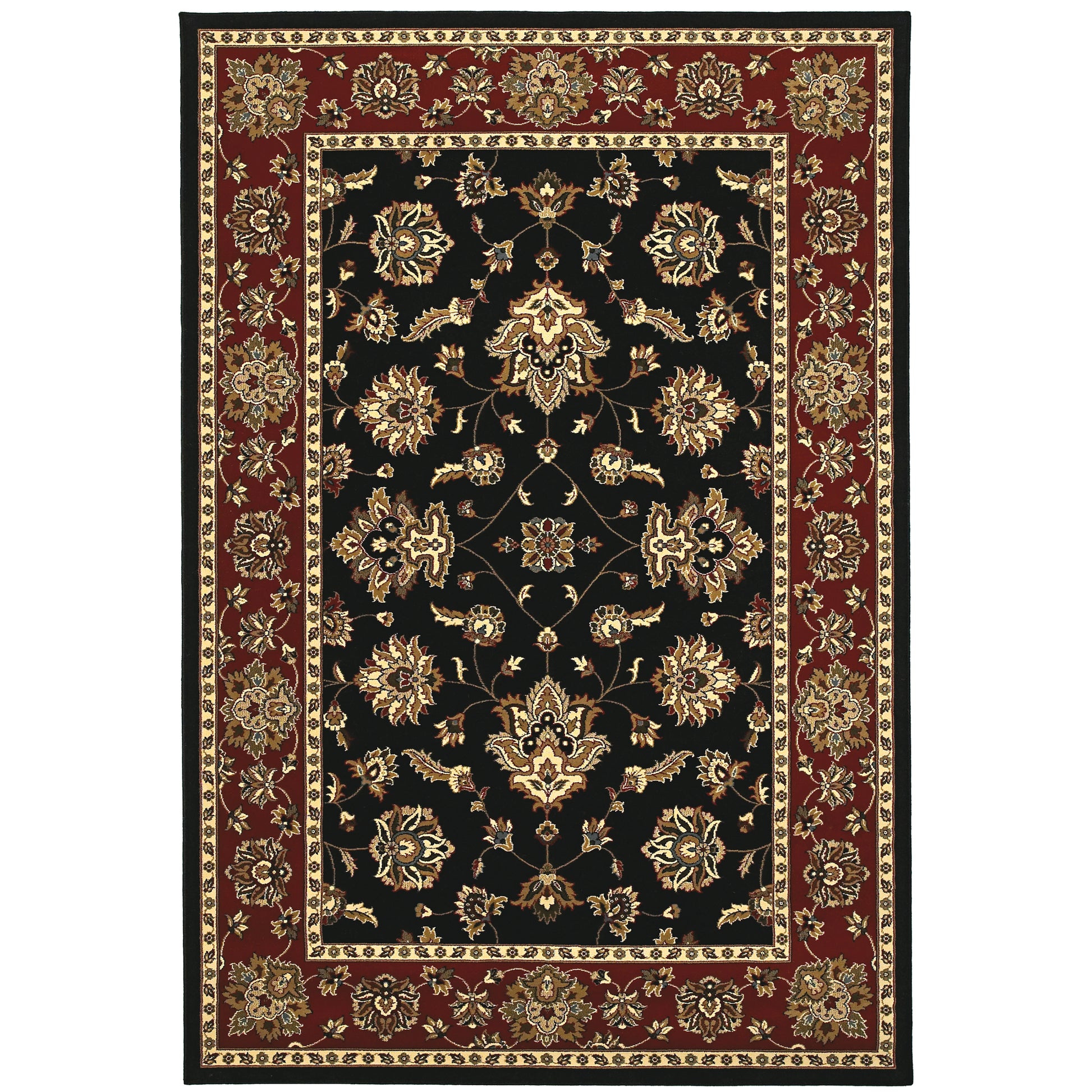 Oriental Weavers Ariana  Black Red Traditional