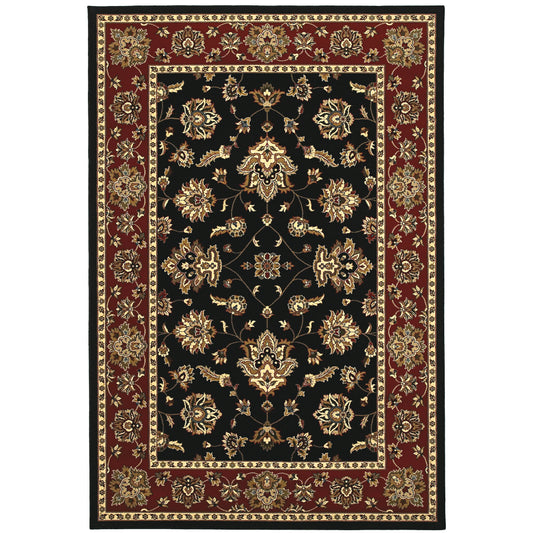 Oriental Weavers Ariana  Black Red Traditional