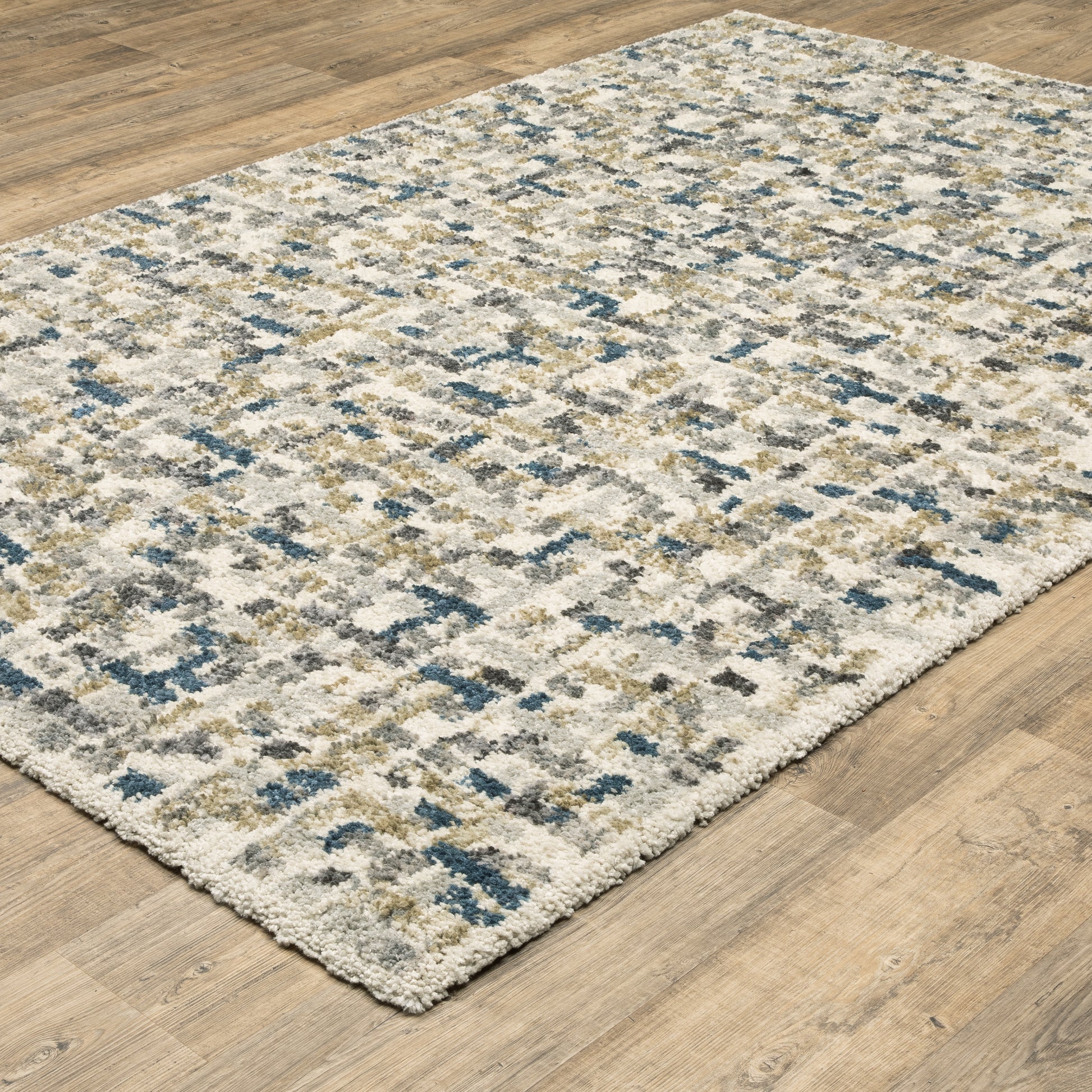 Oriental Weavers Aspen  Ivory Blue Contemporary
