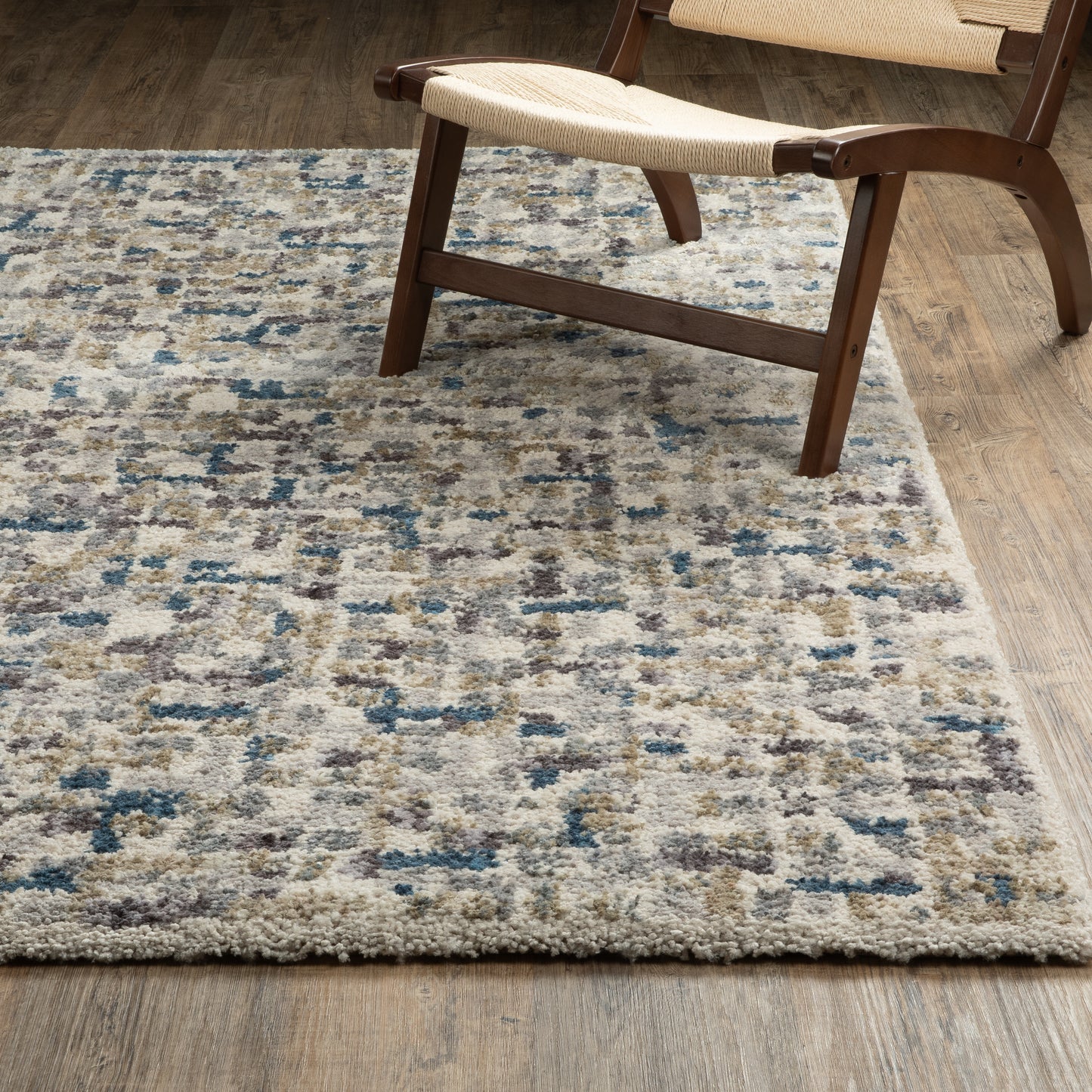 Oriental Weavers Aspen  Ivory Blue Contemporary