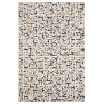 Oriental Weavers Aspen  Ivory Blue Contemporary