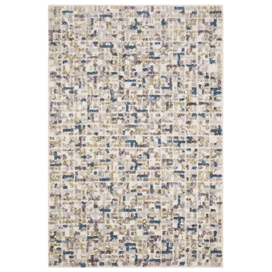 Oriental Weavers Aspen  Ivory Blue Contemporary