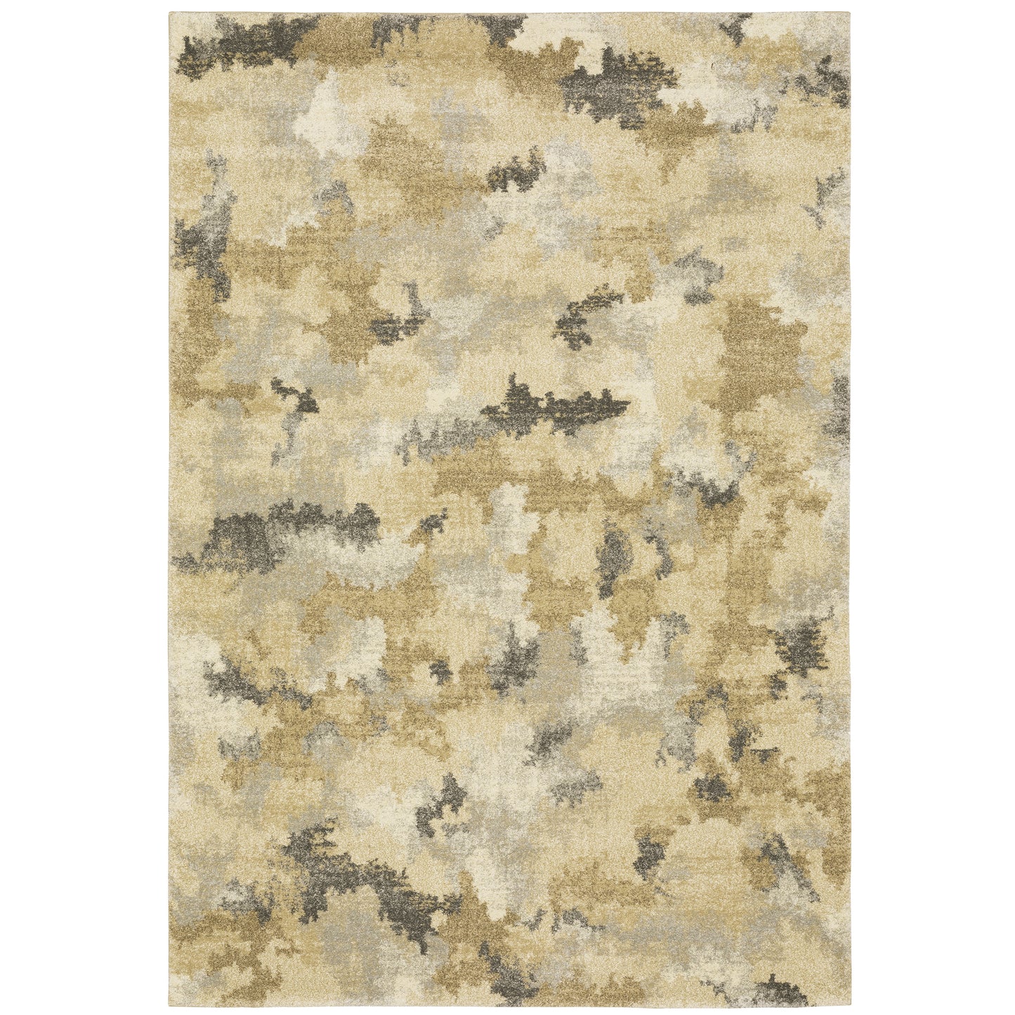 Oriental Weavers Astor  Beige Gold Modern & Contemporary