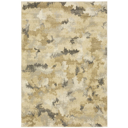 Oriental Weavers Astor  Beige Gold Modern & Contemporary