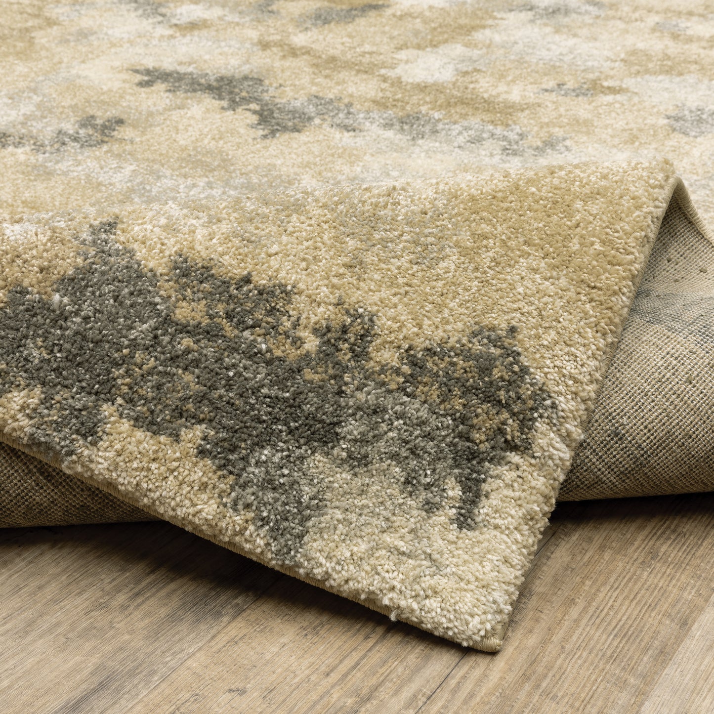 Oriental Weavers Astor  Beige Gold Modern & Contemporary