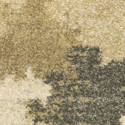 Oriental Weavers Astor  Beige Gold Modern & Contemporary
