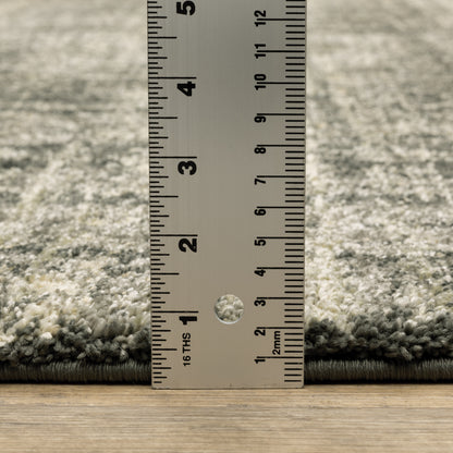 Oriental Weavers Astor  Charcoal Beige Modern & Contemporary