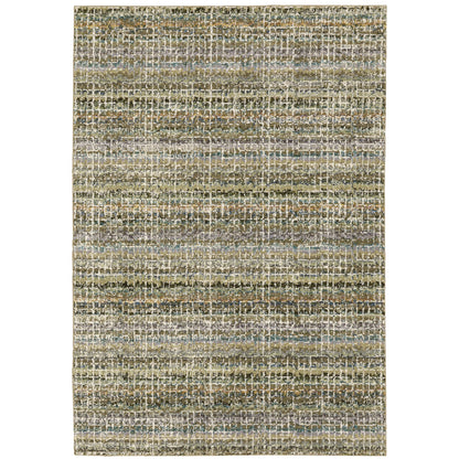 Oriental Weavers Atlas  Green Multi Modern & Contemporary