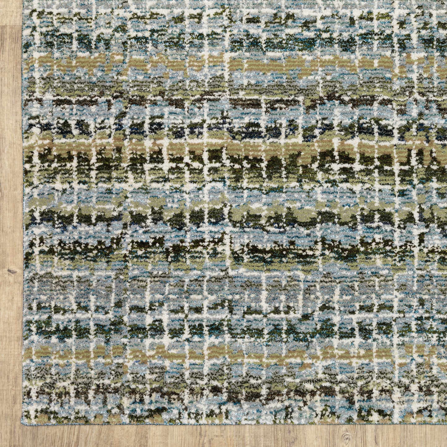 Oriental Weavers Atlas  Blue Green Modern & Contemporary