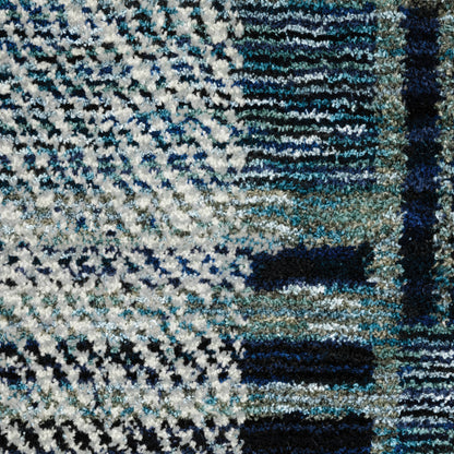 Oriental Weavers Atlas  Blue  Modern & Contemporary