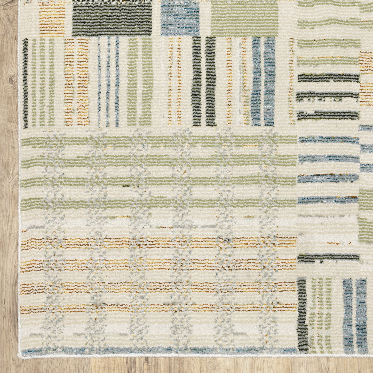 Oriental Weavers Atlas  Blue Green Modern & Contemporary