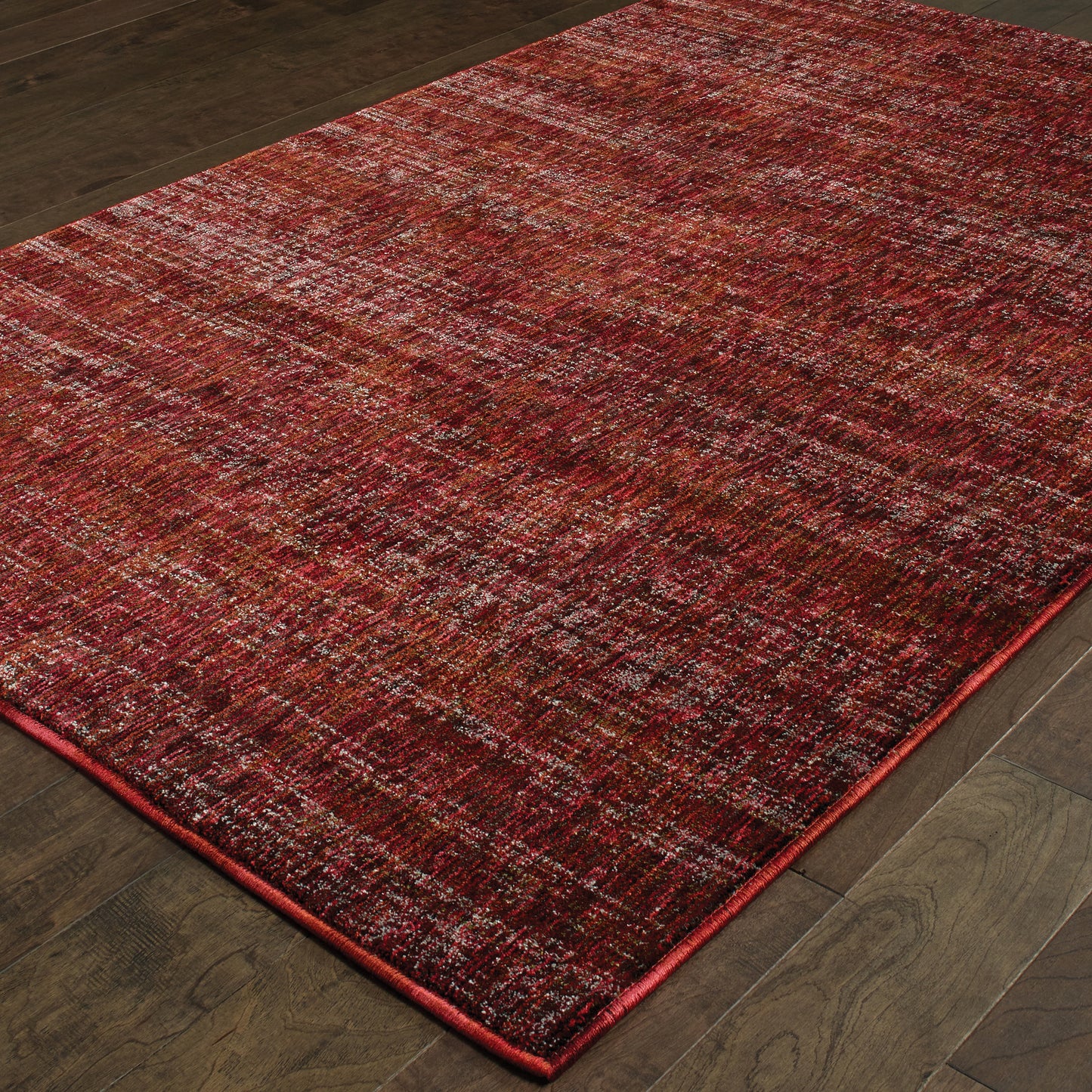 Oriental Weavers Atlas  Red Rust Transitional