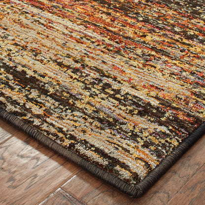Oriental Weavers Atlas  Gold Charcoal Transitional