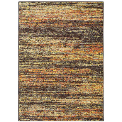 Oriental Weavers Atlas  Gold Charcoal Transitional