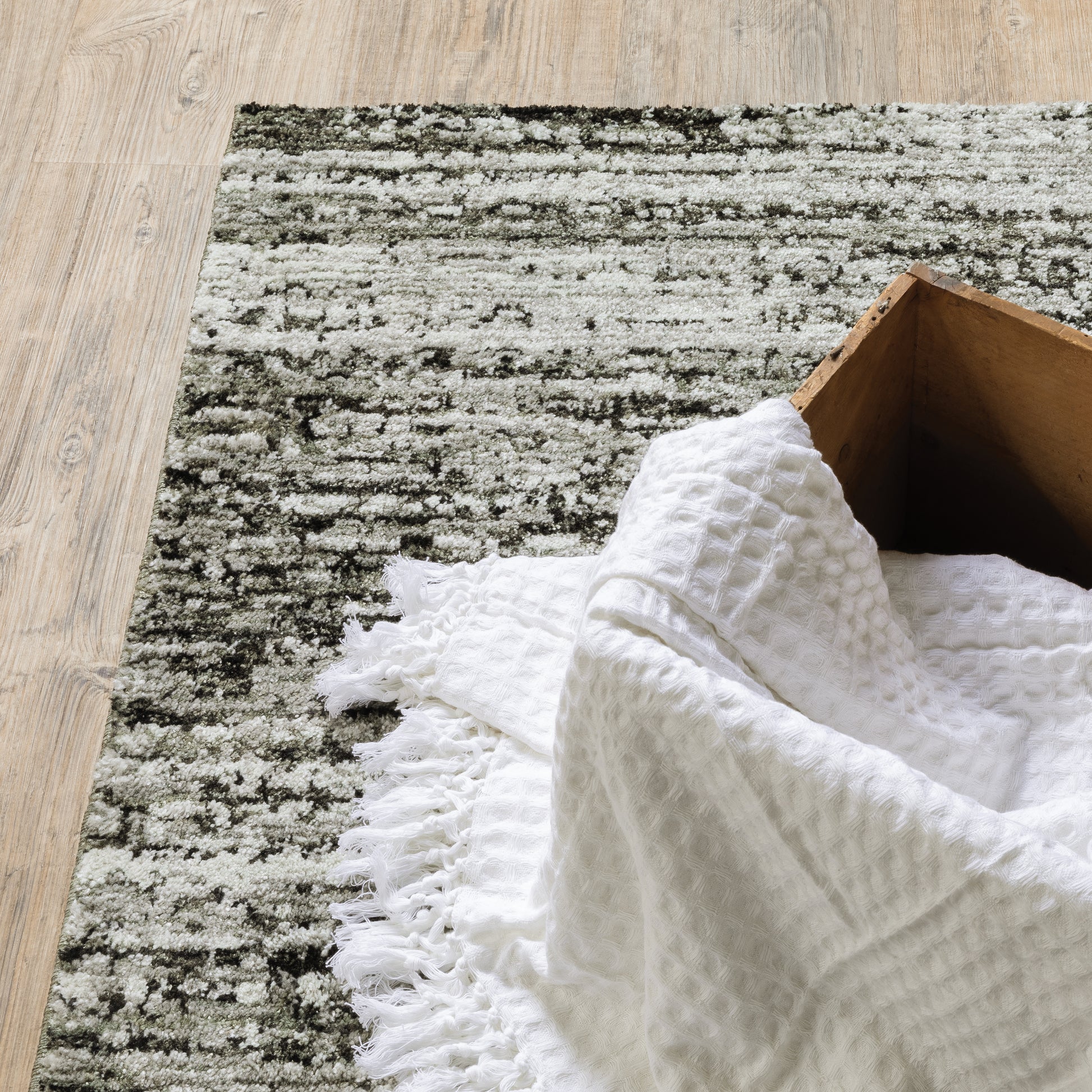 Oriental Weavers Atlas  Ash Charcoal Transitional
