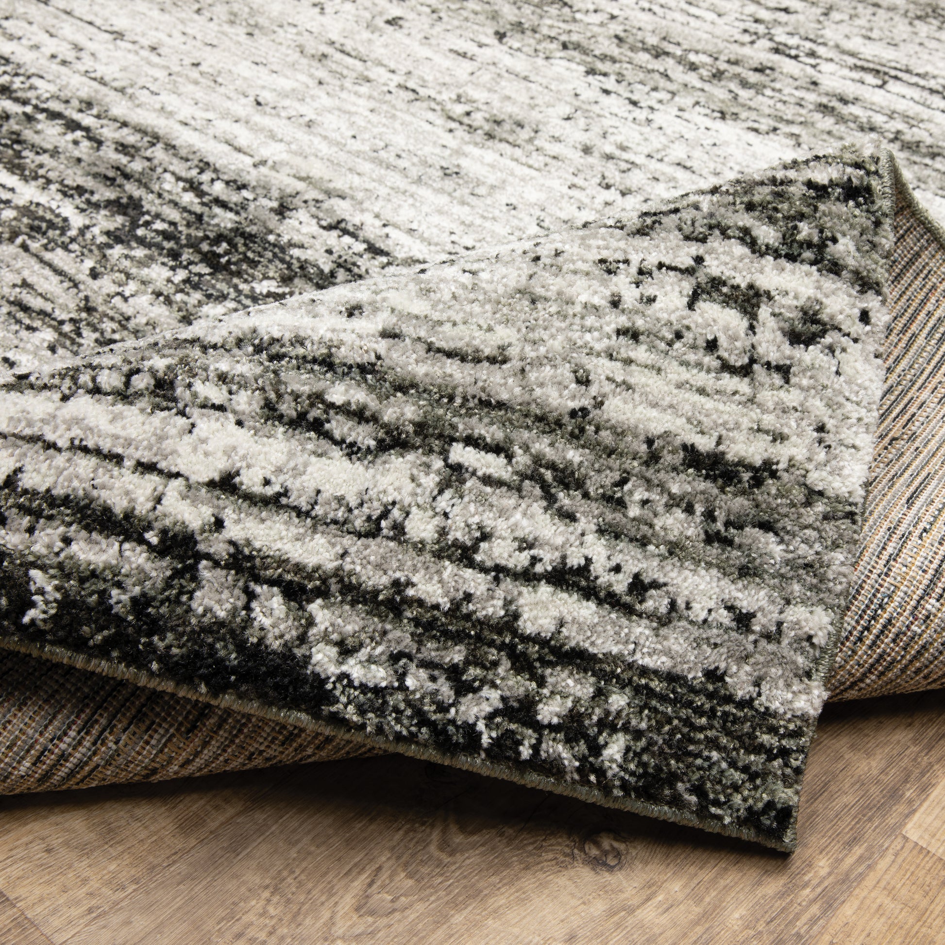 Oriental Weavers Atlas  Ash Charcoal Transitional